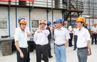 Jiangdong district leadership inspection